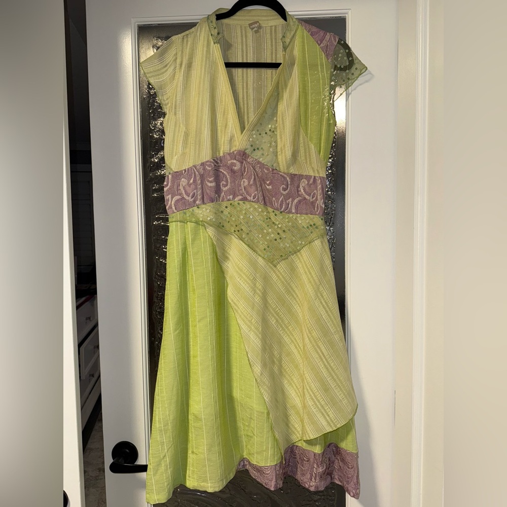 Vintage Y2K Layered Women's Dress